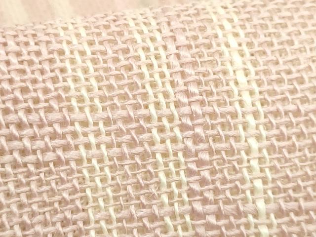 平和屋着物＊極上　夏物　半幅帯　間道　夢工房　麻　逸品　DZAB9594kh6