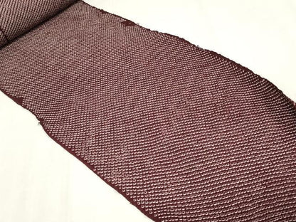 平和屋着物▼羽織・コート　反物　羽尺　総絞り　霞文　逸品　未使用　DABJ0884zy