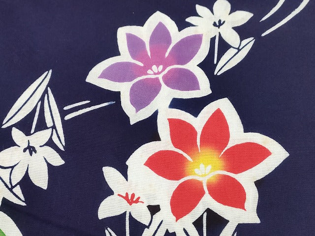 平和屋本店■浴衣反物 まとめて 45点 蝶 花柄 ENMUSUBI 四季の花木染 ローケツゆかた など 全て未使用 ppp4076
