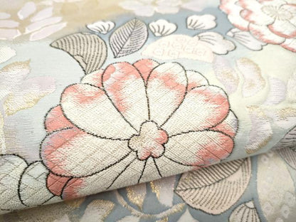 平和屋本店▼六通柄袋帯　しょう美　辻が花　九百錦24K箔　正絹　逸品　CABL5039hy