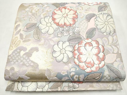 平和屋本店▼六通柄袋帯　しょう美　辻が花　九百錦24K箔　正絹　逸品　CABL5039hy