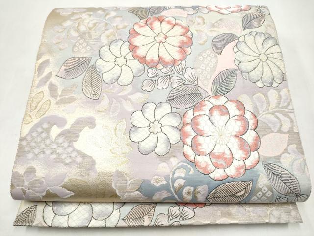 平和屋本店▼六通柄袋帯　しょう美　辻が花　九百錦24K箔　正絹　逸品　CABL5039hy