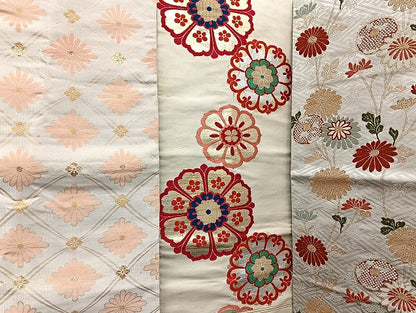 平和屋着物■名古屋帯 まとめて100点 尾長鳥 蝶 花柄 正倉院 アンティーク 金銀糸 など 着用可能多数 未使用品あり 全て正絹 mmm1408