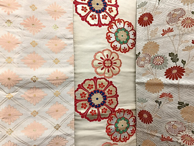 平和屋着物■名古屋帯 まとめて100点 尾長鳥 蝶 花柄 正倉院 アンティーク 金銀糸 など 着用可能多数 未使用品あり 全て正絹 mmm1408