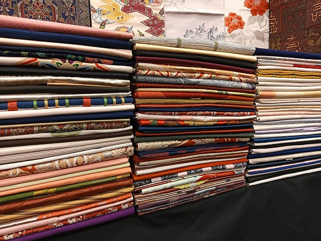 平和屋着物■名古屋帯 まとめて100点 鳥 蝶 風景 更紗 花柄 寿字 眼鏡織 型染め 金銀糸 など 着用可能多数 未使用品あり 全て正絹 mmm1412