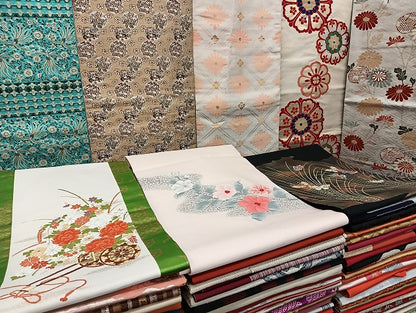 平和屋着物■名古屋帯 まとめて100点 尾長鳥 蝶 花柄 正倉院 アンティーク 金銀糸 など 着用可能多数 未使用品あり 全て正絹 mmm1408