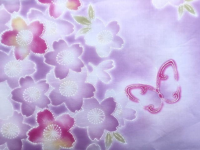 平和屋本店■浴衣反物 まとめて 45点 蝶 蜻蛉 花柄 菖蒲 江戸ゆかた 四季の花木染 辨慶染 など 全て未使用 ppp4078