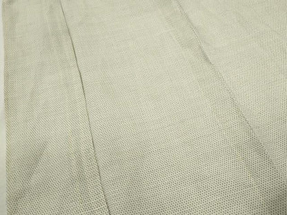 平和屋着物＊夏物　男性　上布　十字絣文様　麻　逸品　CABK6737ze