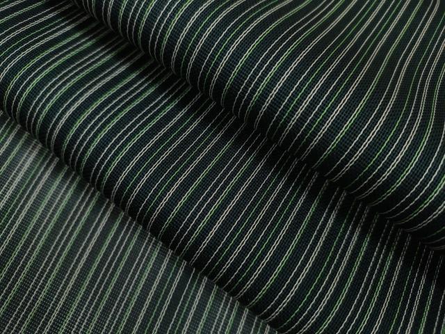 平和屋着物＊夏物　小紋　紗　縞　正絹　逸品　未使用　CABK6767ze