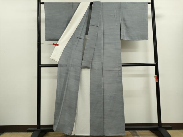平和屋着物＊夏物　小紋　絽縮緬　暈し染め　正絹　逸品　未使用　CABK6779ze