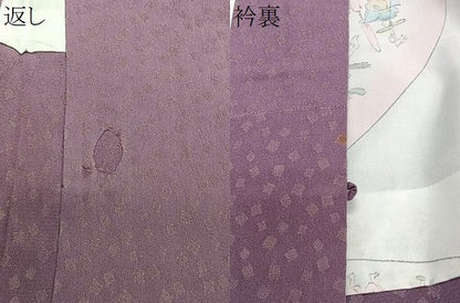 平和屋着物＃羽織　箔散らし　正絹　逸品　CABL4115ua