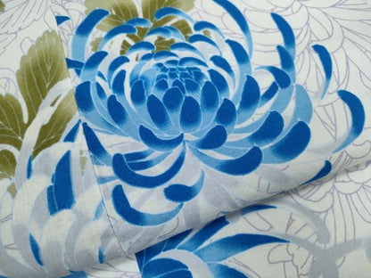 平和屋着物∴夏物　浴衣　乱菊　綿　逸品　CABK6792ze