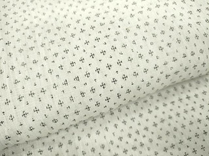 平和屋着物＊夏物　男性　本場小千谷ちぢみ　絣文様　麻　逸品　CABK6785ze