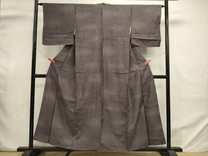 平和屋着物■上質な小紋　霞文　暈し染め　正絹　逸品　DABJ2952ya