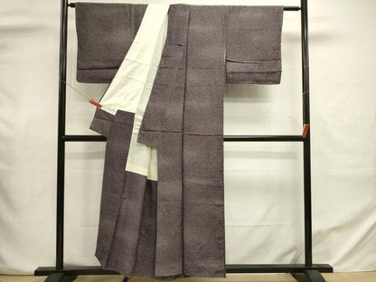 平和屋着物■上質な小紋　霞文　暈し染め　正絹　逸品　DABJ2952ya