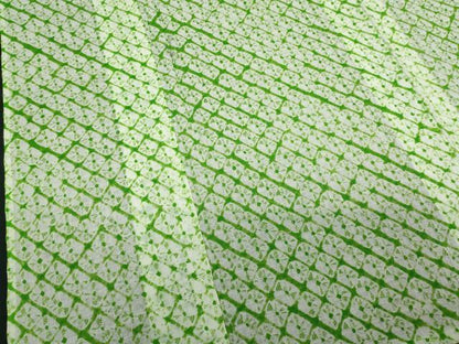 平和屋着物∴夏物　浴衣　有松鳴海絞り　蜘蛛絞り　綿　逸品　DABJ4324cd