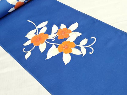 平和屋着物▼付下げ　反物　着尺　刺繍　花唐草文　金彩　逸品　未使用　DABJ4649zy