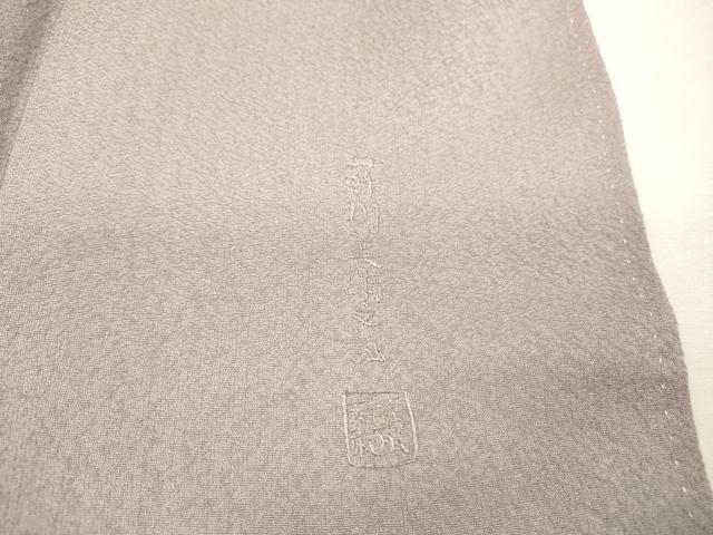 平和屋着物▼中国三大刺繍　スワトウ刺繍　汕頭刺繍　相良刺繍　蘇州刺繍　総刺繍　訪問着　地紙飛鶴花文　暈し染　正絹　逸品　DABI7999fe