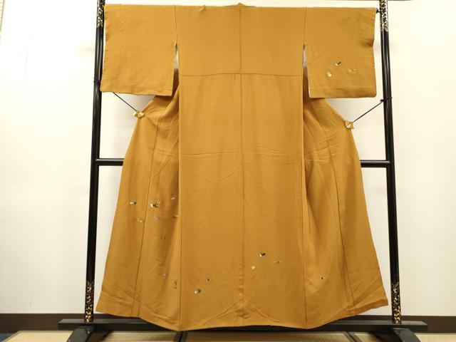 平和屋着物▼訪問着　総刺繍　成り物　正絹　逸品　DABJ7048fe