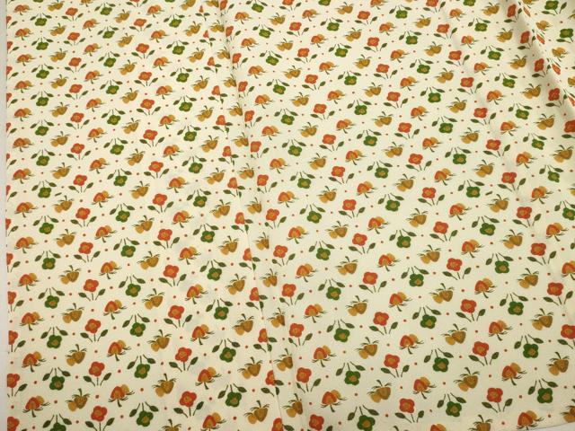 平和屋着物▽上質な小紋　単衣　舞花文　正絹　逸品　未使用　DABJ4512cd