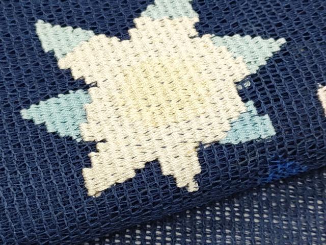 平和屋着物＊夏物　八寸名古屋帯　羅　楓　正絹　逸品　CABL7579fb