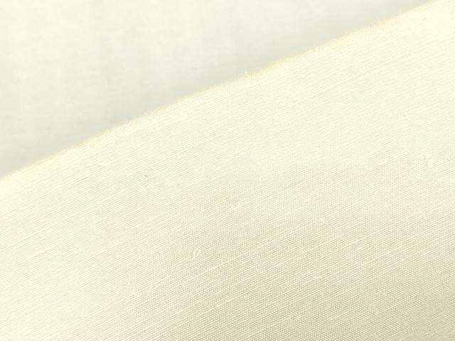 平和屋着物▼白生地　反物　着尺　生成り色　逸品　未使用　DABJ4762zy