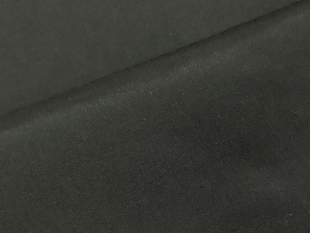 平和屋着物▼男性　黒紋付き　黒生地　反物　着尺　逸品　未使用　DABJ4855zy