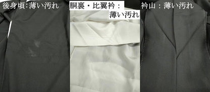 平和屋着物■豪華黒留袖　駒刺繍　宝尽くし扇面花文　金彩　正絹　逸品　DABJ5218qa