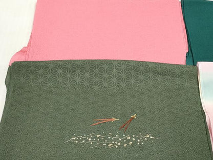平和屋着物★和装小物 帯揚げ10枚セット 丹後ちりめん 正絹 逸品 DABJ2262xg