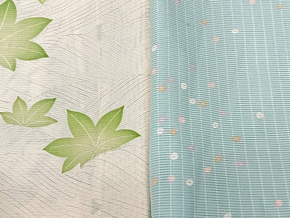 平和屋着物■夏物 小紋 絽 紗 まとめて20点 風景 花柄 竜田川 暈し染め 着用可能多数 全て正絹 mmm1430