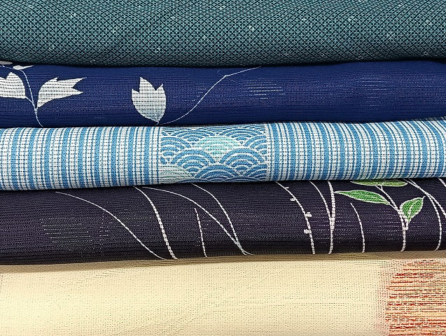 平和屋着物■夏物 小紋 絽 紗 洗える着物 まとめて20点 蝶 松竹梅 花柄 着用可能多数 mmm1427