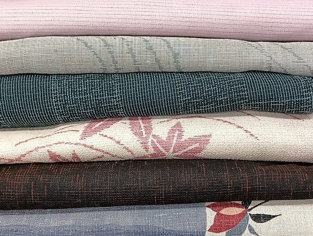 平和屋着物■夏物 小紋 絽 紗 洗える着物 まとめて20点 鶴 燕 人物 蝶 花柄 辻が花 着用可能多数 mmm1428
