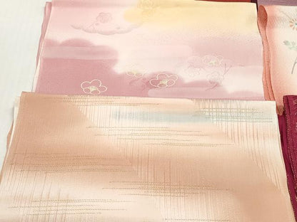 平和屋着物★和装小物　帯揚げ10枚セット　正絹　逸品　DABJ2316xg
