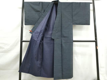 平和屋着物■男性　本場大島紬　80亀甲　総詰め　正絹　逸品　DABJ5515qa