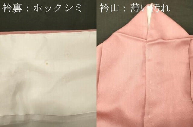 平和屋着物■訪問着　草葉文　暈し染め　正絹　逸品　CABM0830oy