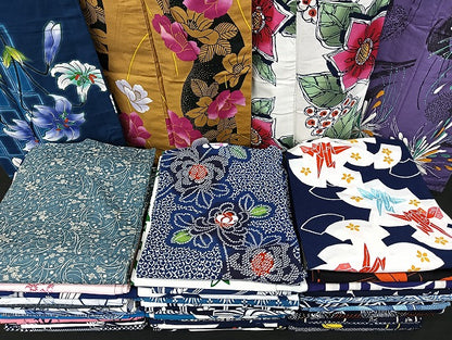 平和屋着物■浴衣 まとめて 45点 折り鶴 乱菊 花柄 しじら織 注ぎ染め 暈し染め ラメ hiromichi nakano 着用可能多数 未使用品あり mmm1459