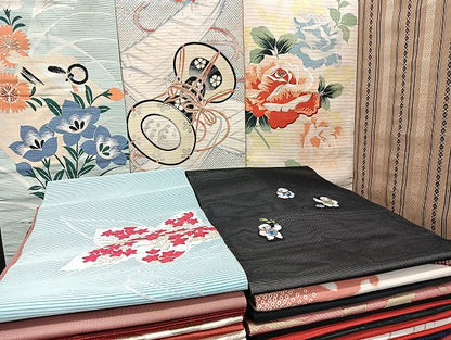平和屋着物■夏物 名古屋帯 絽 紗 まとめて 50点 鳥 人物 アンティーク 絽綴れ 本場筑前博多織 献上 刺繍 未使用品あり 全て正絹 mmm1449