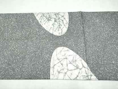 平和屋着物●太鼓柄袋帯　猫　正絹　逸品　CABL9884hy