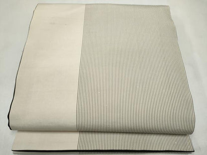 平和屋着物●太鼓柄袋帯　作家物　絞り　いろは歌　正絹　逸品　CABL9929hy