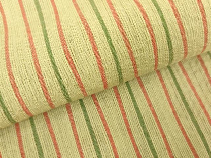 平和屋着物∴夏物　阿波しじら織　浴衣　間道　綿　逸品　未使用　DABK1095cd