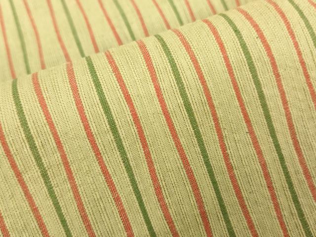 平和屋着物∴夏物　阿波しじら織　浴衣　間道　綿　逸品　未使用　DABK1095cd