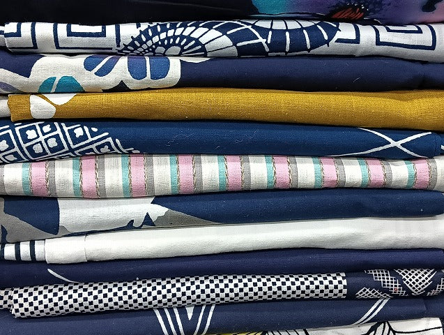 平和屋着物■浴衣 まとめて 45点 蜻蛉 更紗 乱菊 花柄 注ぎ染め など 着用可能多数 未使用品あり mmm1468