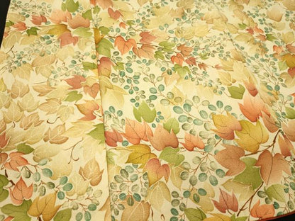 平和屋着物■上質な小紋　枝葉文　正絹　逸品　CABM0895oy