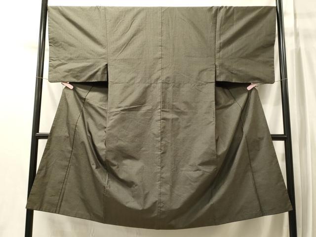 平和屋着物■男性　本場大島紬　80亀甲　正絹　逸品　CABM0856oy