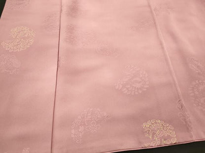 平和屋着物■上質な小紋　地紋起こし　吉祥花丸文　暈し染め　正絹　逸品　CABM0887oy