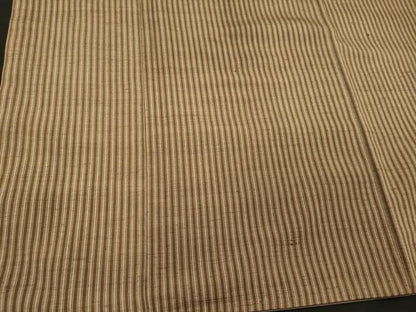 平和屋着物■上質な紬　縞　正絹　逸品　CABM0857oy