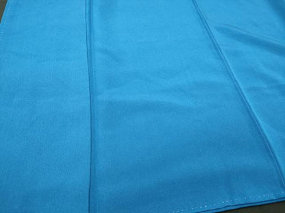 平和屋着物■上質な色無地　紺碧色　正絹　逸品　CABM0876oy