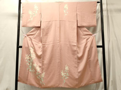 平和屋着物■訪問着　枝花文　正絹　逸品　CABM0849oy