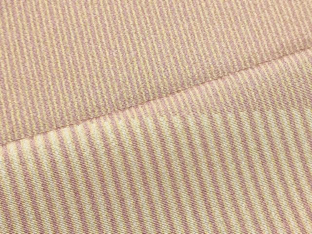 平和屋着物■訪問着　作家物　縞　正絹　逸品　未使用　CABM0862oy