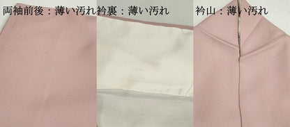 平和屋着物■訪問着　短冊花文　金彩　正絹　逸品　DABK3021qa